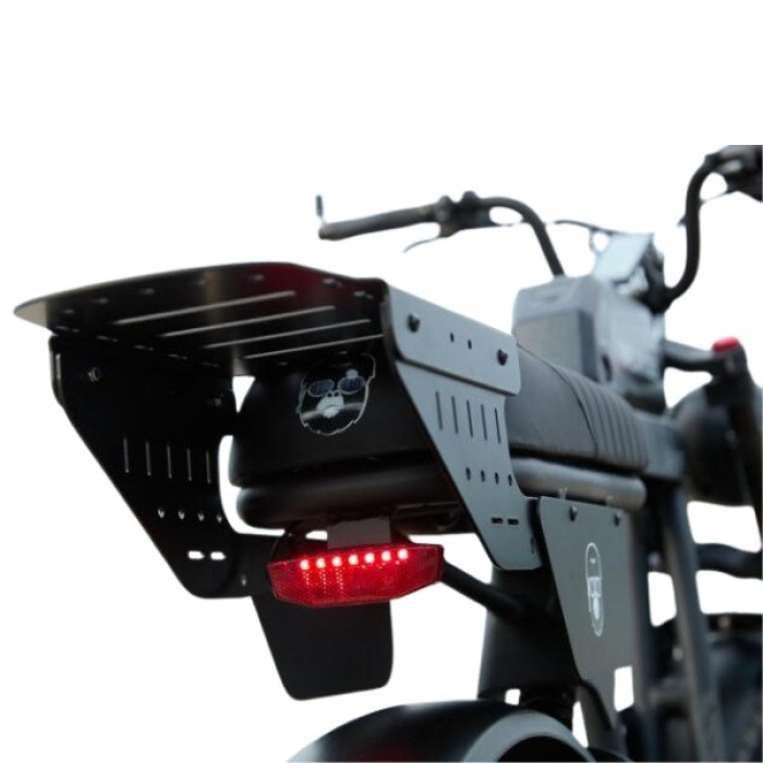 Bicicletă electrică Ape Ryder Baboon Black, 250W, 48V 14.5Ah, 25 km/h, autonomie 50 km, roți 20", display LCD - imagine 14