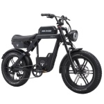 bicicleta electrica Ape Ryder Baboon Black roti 20 inch