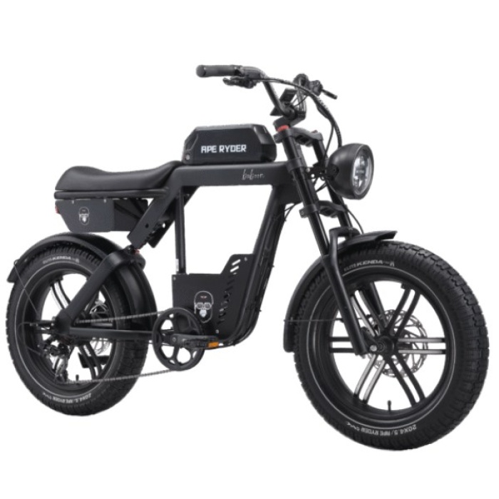 bicicleta electrica Ape Ryder Baboon Black roti 20 inch