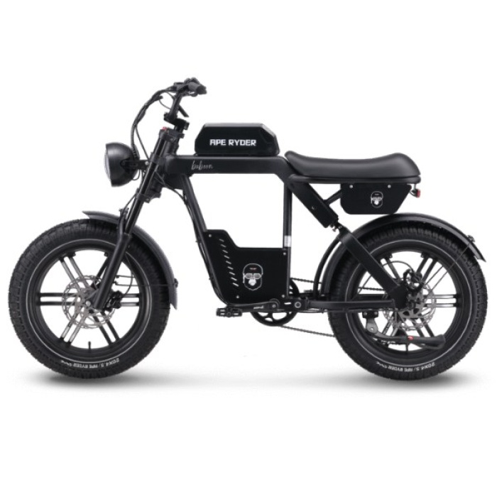 bicicleta electrica Ape Ryder Baboon Black pentru adulti