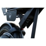 Bicicletă electrică Ape Ryder Baboon Black, 250W, 48V 14.5Ah, 25 km/h, autonomie 50 km, roți 20", display LCD - imagine 8