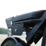 Bicicletă electrică Ape Ryder Baboon Black, 250W, 48V 14.5Ah, 25 km/h, autonomie 50 km, roți 20", display LCD - imagine 9