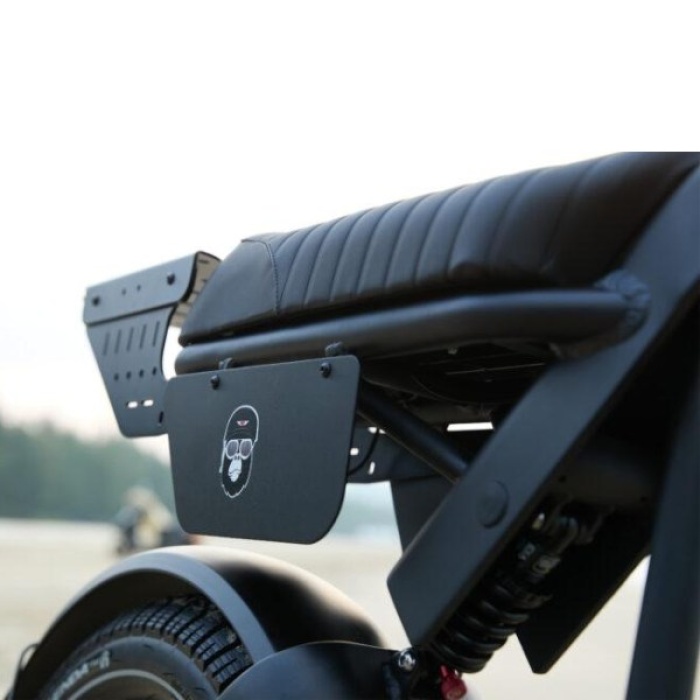 Bicicletă electrică Ape Ryder Baboon Black, 250W, 48V 14.5Ah, 25 km/h, autonomie 50 km, roți 20", display LCD - imagine 9