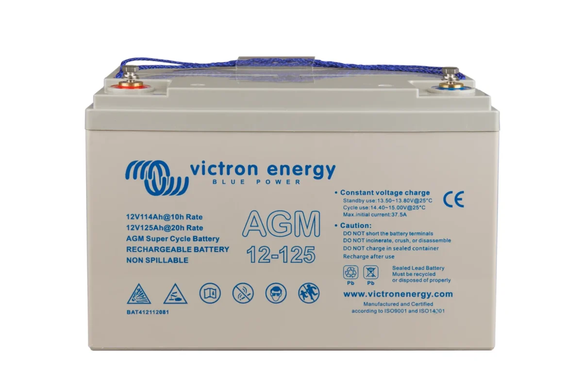 Baterie AGM Victron Energy 12V/125Ah Super Cycle. (M8)