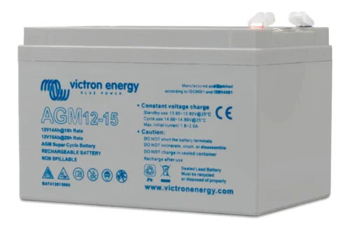 Baterie AGM Victron Energy 12V/15Ah Super Cycle. (Faston-tab 6.3x0.8mm) - imagine 4