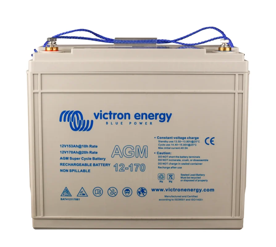 Baterie AGM Victron Energy 12V/170Ah Super Cycle. (M8)