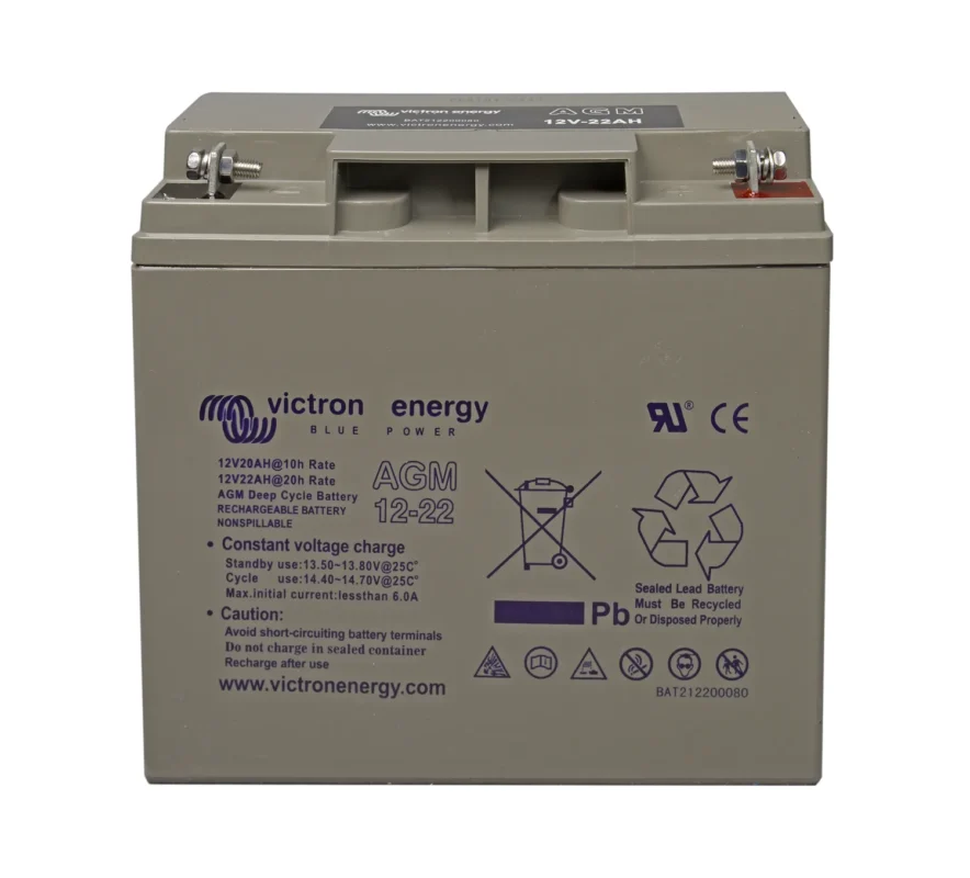 Baterie AGM Victron Energy 12V/22Ah Deep Cycle.