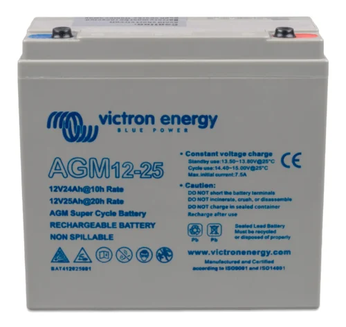 Baterie AGM Victron Energy 12V/25Ah Super Cycle. (M5) - imagine 2