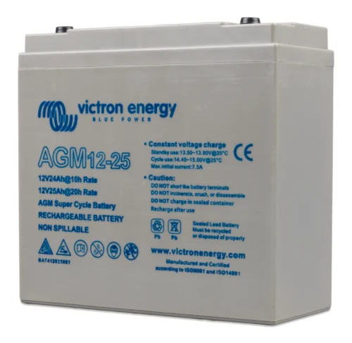 Baterie AGM Victron Energy 12V/25Ah Super Cycle. (M5) - imagine 4