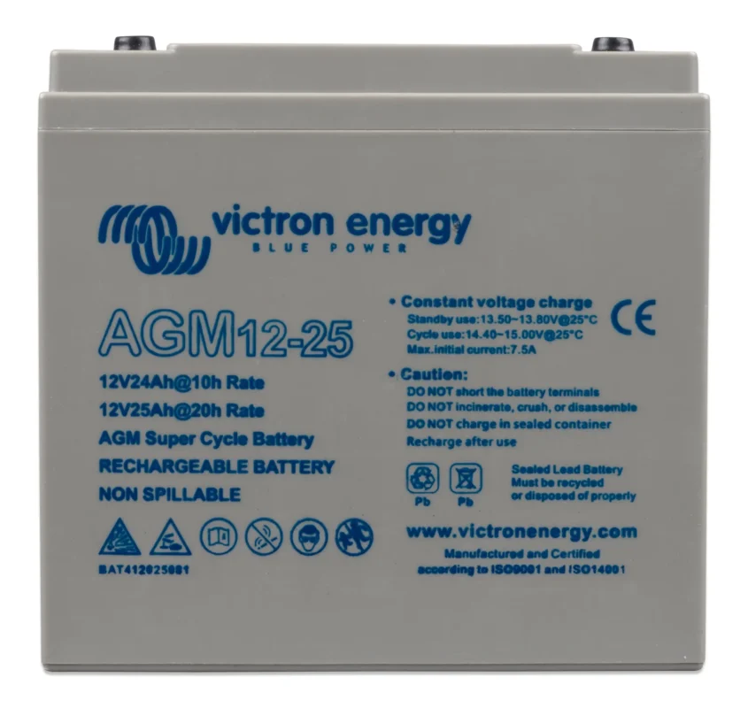 Baterie AGM Victron Energy 12V/25Ah Super Cycle. (M5)