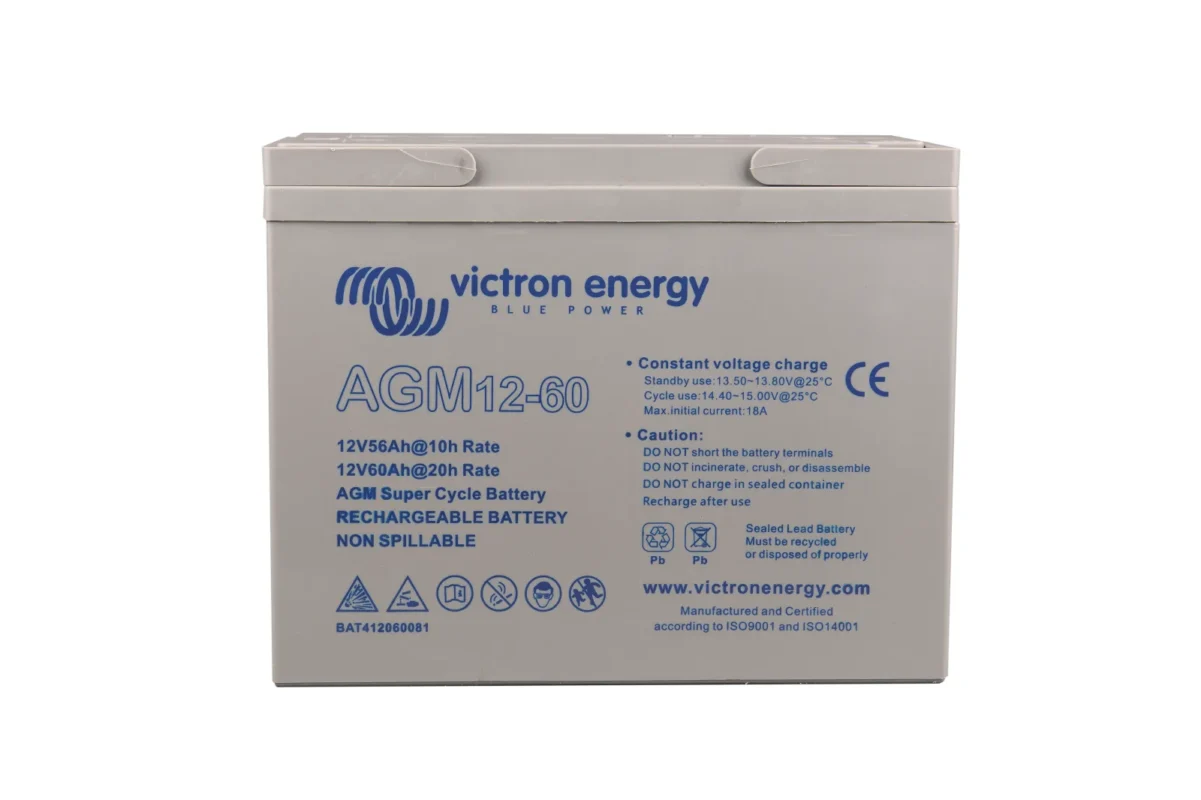 Baterie GEL Victron Energy 12V/60Ah Gel Deep Cycle.