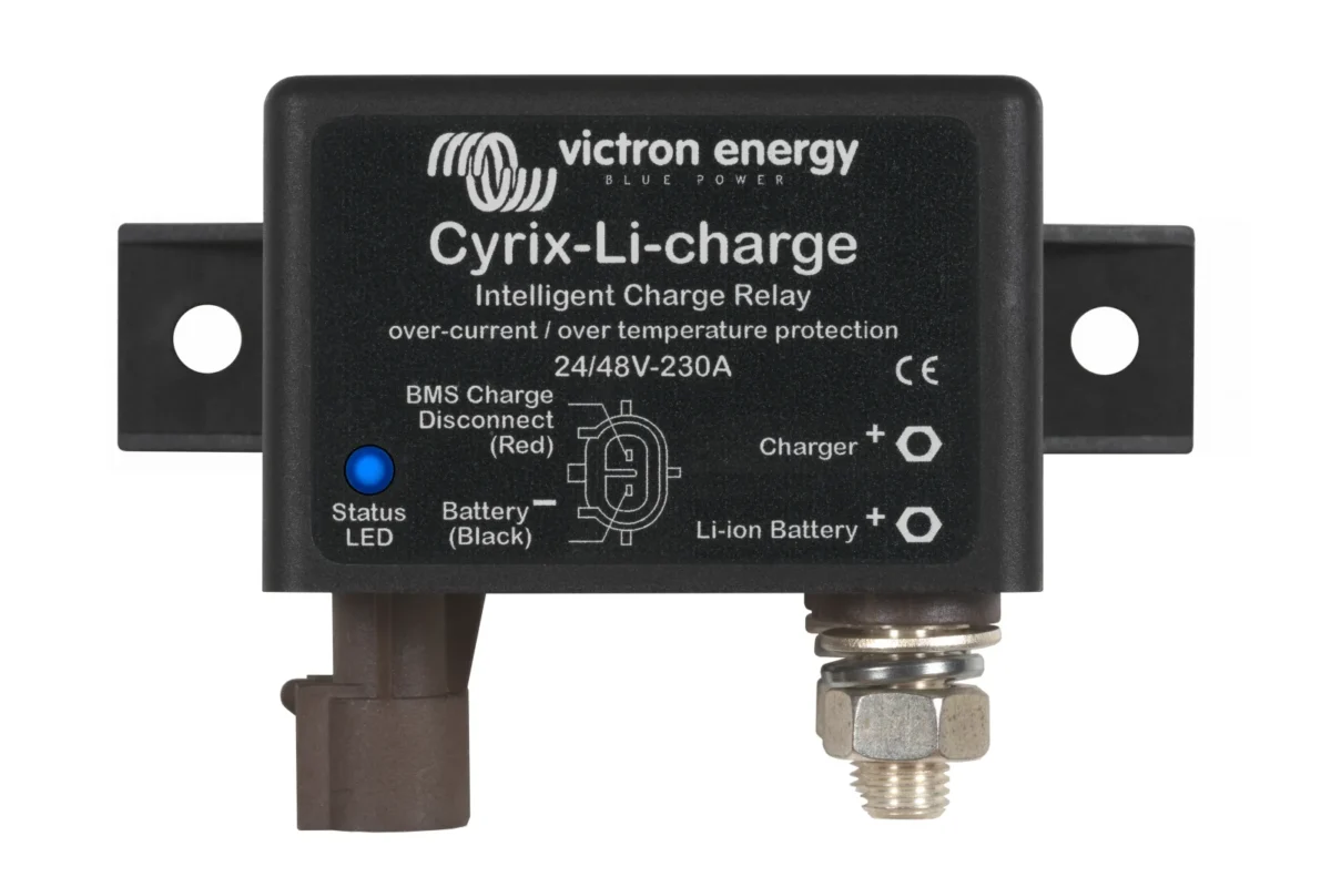 Izolator/combiner baterie Victron Energy Cyrix-Li-charge 24/48V-230A intelligent charge relay