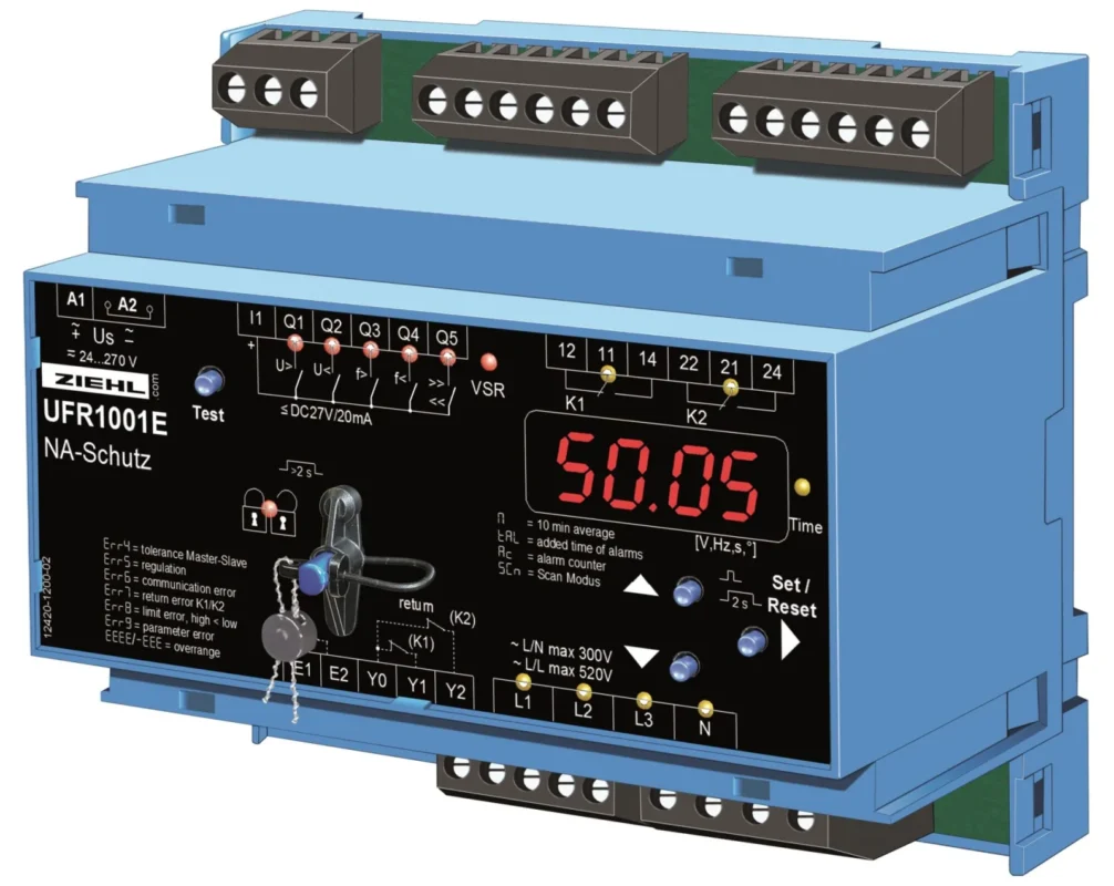 Panou control Victron Energy Anti-islanding relay UFR1001E