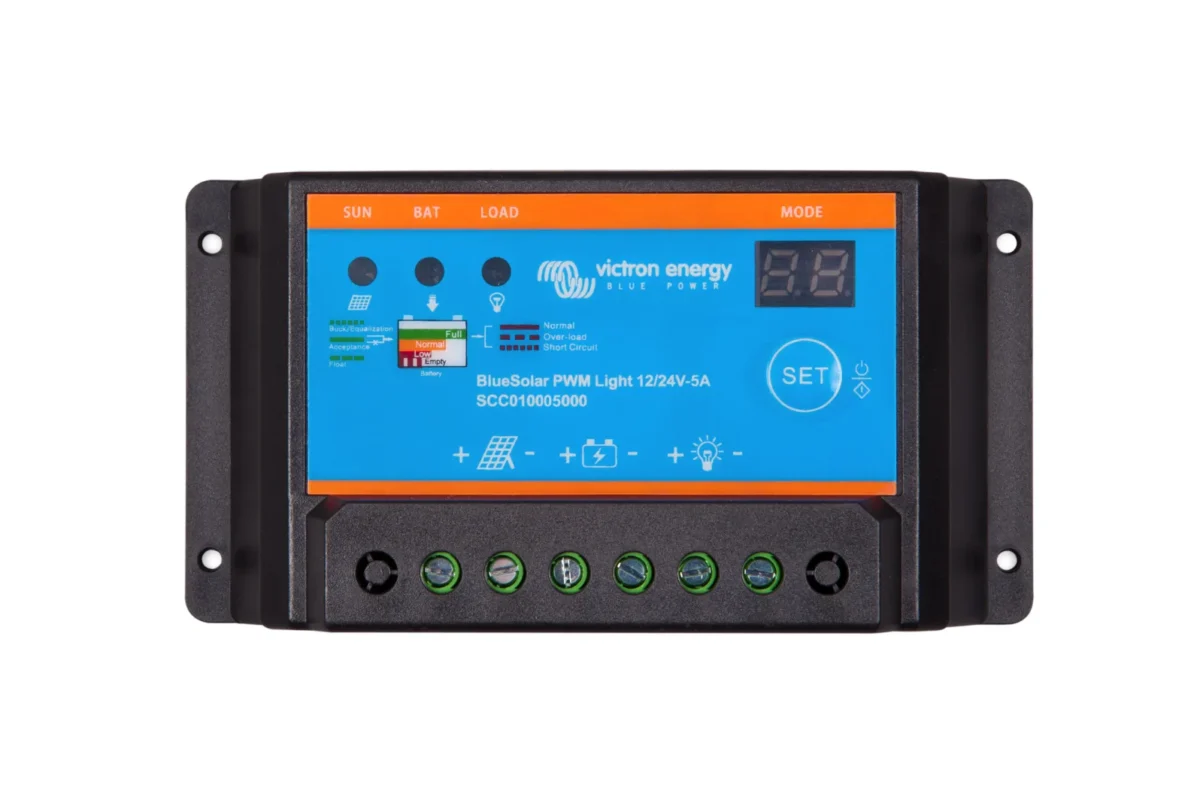 Regulator solar PWM Victron Energy BlueSolar PWM-Pro Charge Controller 12/24V-5A