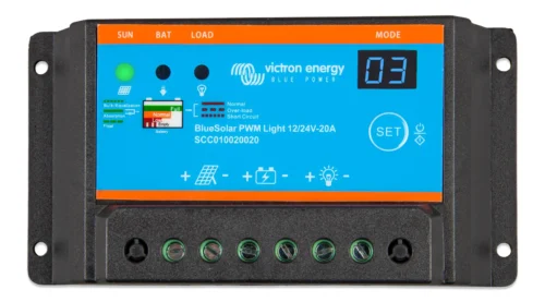 Regulator solar PWM Victron Energy BlueSolar PWM-Light Charge Controller 12/24V-20A - imagine 2