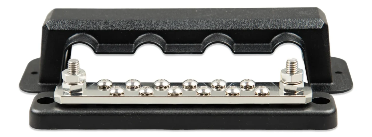 Victron Energy Busbar 250A 2P with 12 screws +cover
