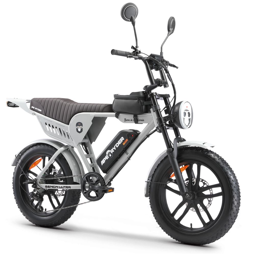Bicicleta electrica fat bike 20 inch Ape Ryder Genon Ultra Gray Bicicletă electrică Ape Ryder Genon Ultra Gray