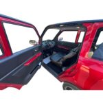 Mașină electrică fără permis Nieve Q-EN litiu LiFePO4 25 km/h 2 locuri roșu - imagine 3