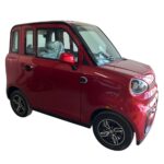 Mașină electrică fără permis Nieve Q-EN litiu LiFePO4 25 km/h 2 locuri roșu - imagine 9