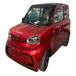Mașină electrică fără permis Nieve Q-EN litiu LiFePO4 25 km/h 2 locuri roșu - imagine 8