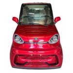 Mașină electrică fără permis Nieve Q-EN litiu LiFePO4 25 km/h 2 locuri roșu - imagine 5