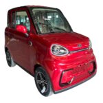 Mașină electrică fără permis Nieve Q-EN litiu LiFePO4 25 km/h 2 locuri roșu - imagine 7