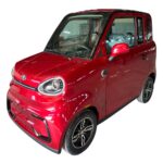 Mașină electrică fără permis Nieve Q-EN litiu LiFePO4 25 km/h 2 locuri roșu