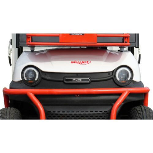 Camionetă electrică fără permis Skyjet VIP Cargo 25km/h 3000W litiu 98km 2 locuri roșu - imagine 5