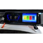 Camionetă electrică fără permis Skyjet VIP Cargo 25km/h 3000W litiu 98km 2 locuri roșu - imagine 3