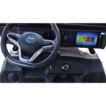 Camionetă electrică fără permis Skyjet VIP Cargo 25km/h 3000W litiu 98km 2 locuri roșu - imagine 2
