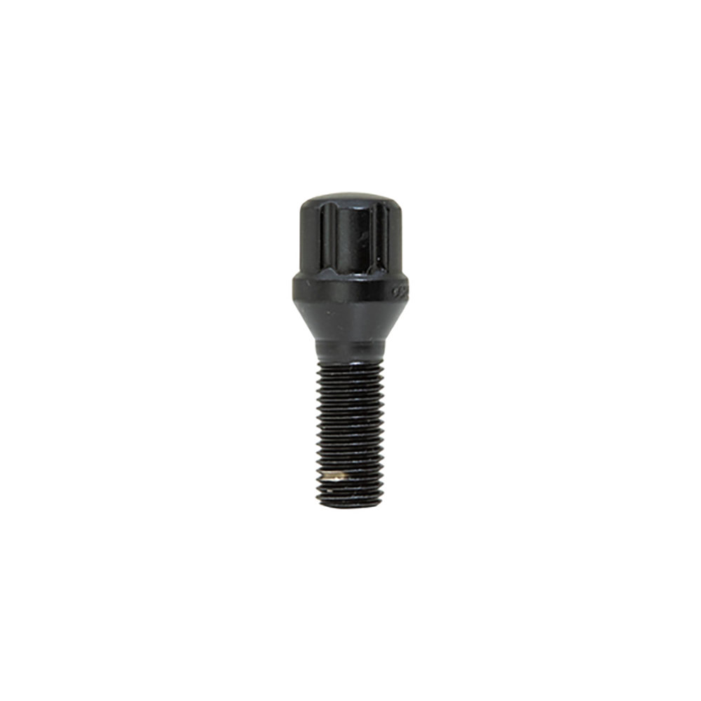 Șurub roată spline M12x1,5 filet 28 mm negru Gorilla 17179SDBC Șurub roată spline M12x1,5 filet 28 mm negru Gorilla 17179SDBC