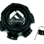 Capac central jantă Fuel Off-Road cu șuruburi negru lucios cu logo crom 6x139,7 1004-27GB