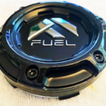 Capac central jantă Fuel Off-Road snap-in 100,1 mm negru mat cu logo crom 1004-69BLD