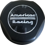 Capac central jantă American Racing snap-in 78 mm negru satinat 1307100SB