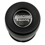 Capac central jantă American Racing push-through 108 mm 5 și 6 prezoane negru satinat 1425002SB