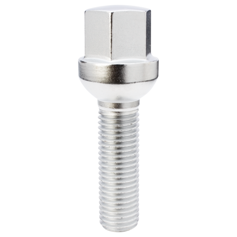 Șurub roată cap sferic R12 M12x1,5 filet 39 mm cheie 17 mm crom Gorilla 18023