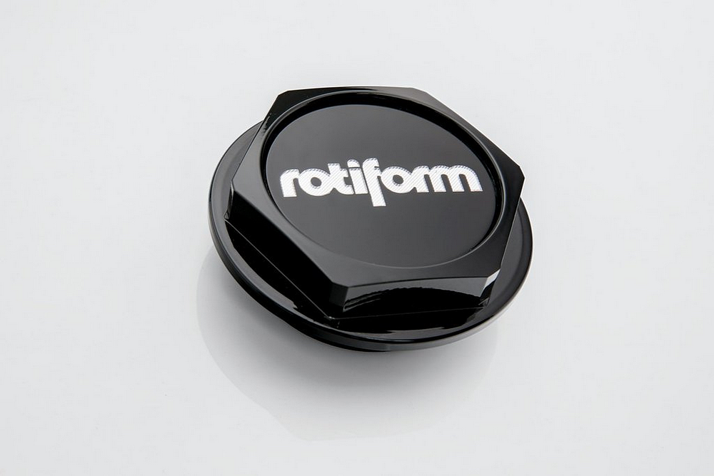 Capac central complet Rotiform LAS-R și BUC-M negru mat 33411-15BD