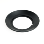 Placă capac central Rotiform SIX negru mat 36390-02-15MB