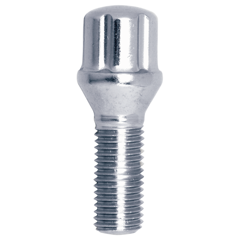 Șurub roată spline M12x1,5 filet 28 mm crom Gorilla 17179SD