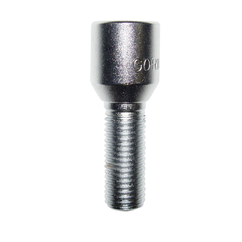 Șurub roată cap conic hexagon interior M12x1,5 crom Gorilla 24138