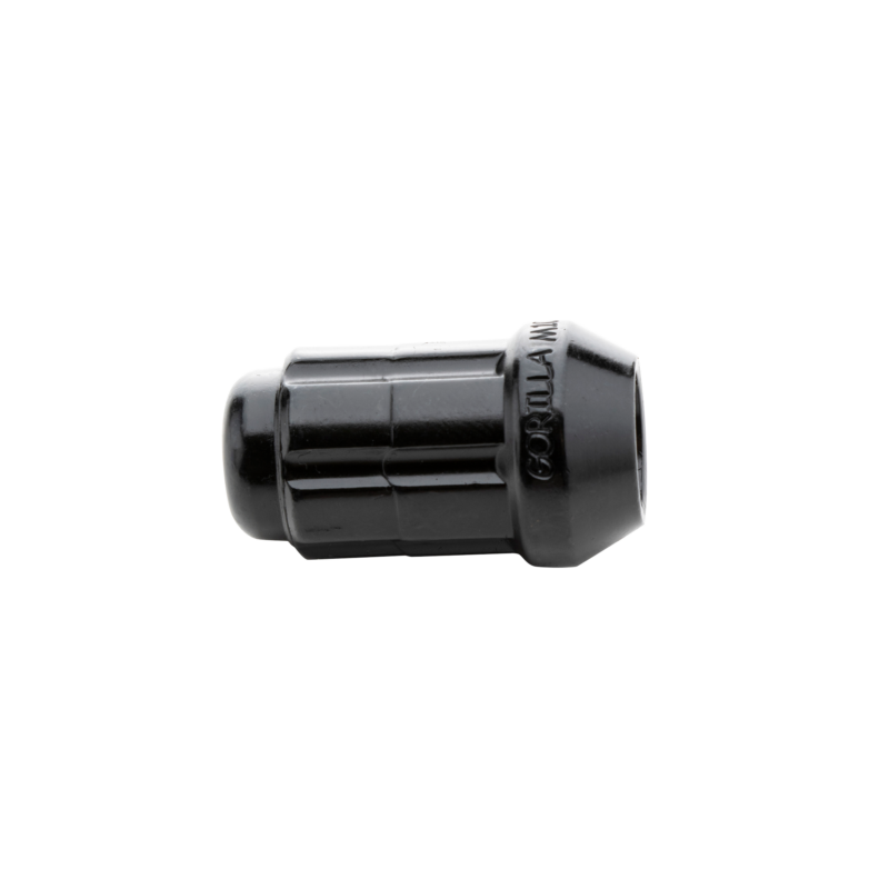 Kit montaj jante cu piulițe spline 3/8-24 UNF 4 prezoane negru cu ventile Gorilla K4CS-00038BGR