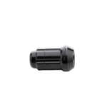 Kit montaj jante cu piulițe spline M12x1,25 4 prezoane negru cu ventile Gorilla K4CS-12125BGR