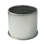 Capac butuc roată 108 mm scurt inox Gorilla HC204STASS