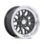 Jantă aliaj American Racing Vintage VN516 G-FORCE 17X7 5x120.65 MATTE ANTHRACITE W/ DIAMOND CUT LIP ET 0 CB 72.56 VN516AD17703400