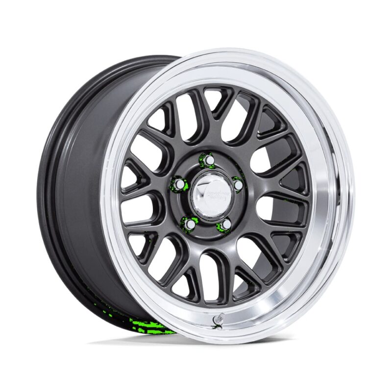 Jantă aliaj American Racing Vintage VN516 G-FORCE 17X7 5x120.65 MATTE ANTHRACITE W/ DIAMOND CUT LIP ET 0 CB 72.56 VN516AD17703400