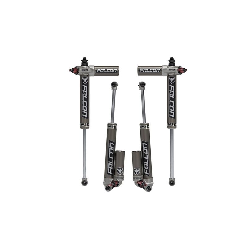 Kit amortizoare Falcon SP2 3.3 Fast Adjust Jeep Wrangler JK 2 uși lift 3-4.5” 02-02-33-400-253