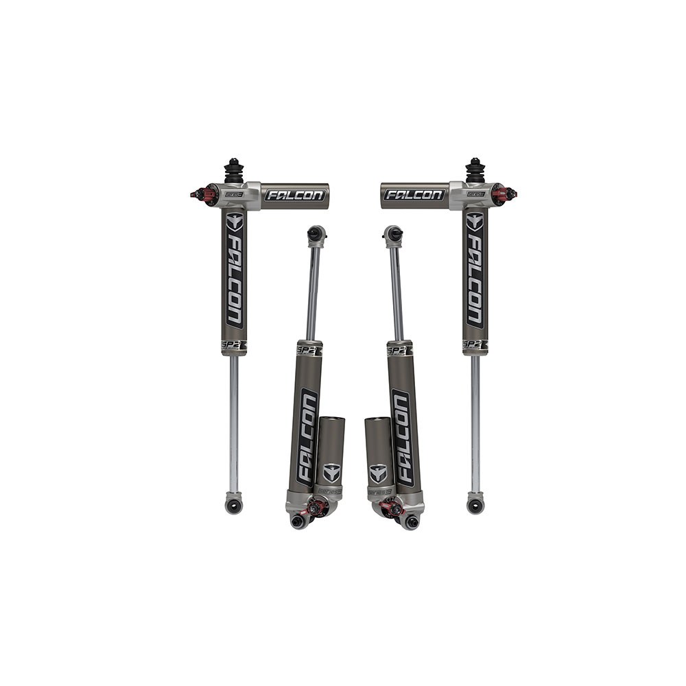 Kit amortizoare Falcon SP2 3.3 Fast Adjust Jeep Wrangler JK 2 uși lift 3-4.5” 02-02-33-400-253 Kit amortizoare Falcon SP2 3.3 Fast Adjust Jeep Wrangler JK 2 uși lift 3-4.5” 02-02-33-400-253