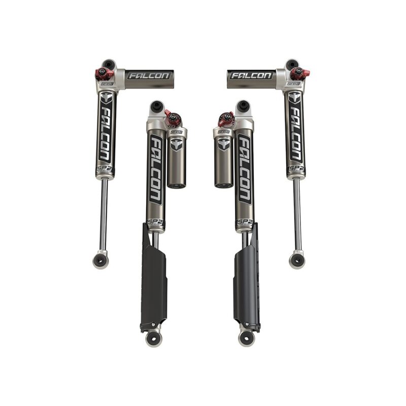 Kit amortizoare Falcon SP2 3.3 Fast Adjust Jeep Wrangler JL 2 uși (2.0L / 3.6L) lift 0-1.5” 10-02-33-400-000