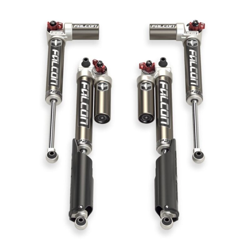 Kit amortizoare Falcon SP2 3.3 Fast Adjust Jeep Wrangler JL 4 uși (4xe / 392 / 3.0L EcoDiesel) lift 0-1.5” 11-02-33-400-002