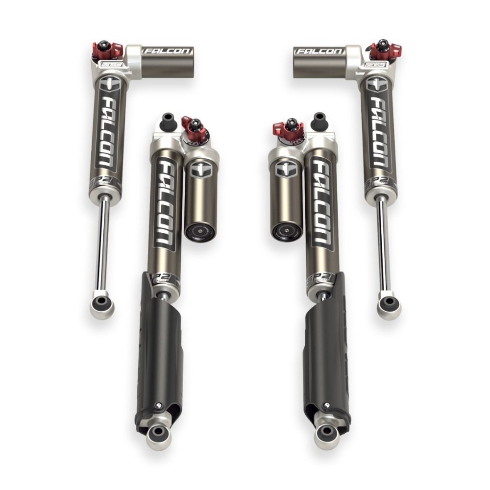 Kit amortizoare Falcon SP2 3.3 Fast Adjust Jeep Wrangler JL 4 uși (4xe / 392 / 3.0L EcoDiesel) lift 0-1.5” 11-02-33-400-002 Kit amortizoare Falcon SP2 3.3 Fast Adjust Jeep Wrangler JL 4 uși (4xe / 392 / 3.0L EcoDiesel) lift 0-1.5” 11-02-33-400-002